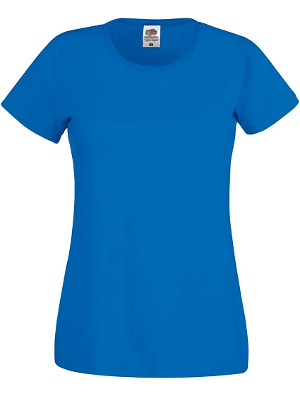 Fruit of the Loom Lady-Fit Original T Dámské tričko 16.1420 royal blue Fruit of the Loom Lady-Fit Original T Dámské tričko 16.1420 royal blue