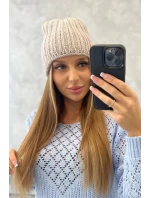 Dámská čepice Rebeka K345 beige Dámská čepice Rebeka K345 beige