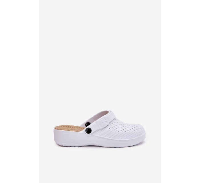 Pěnové Klapky Dámské Bílé model 21703203 - EVENTO Pěnové Klapky Dámské Bílé model 21703203 - EVENTO