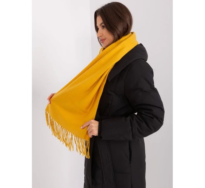 Šátek AT SZ 23185.90P tmavě žlutá