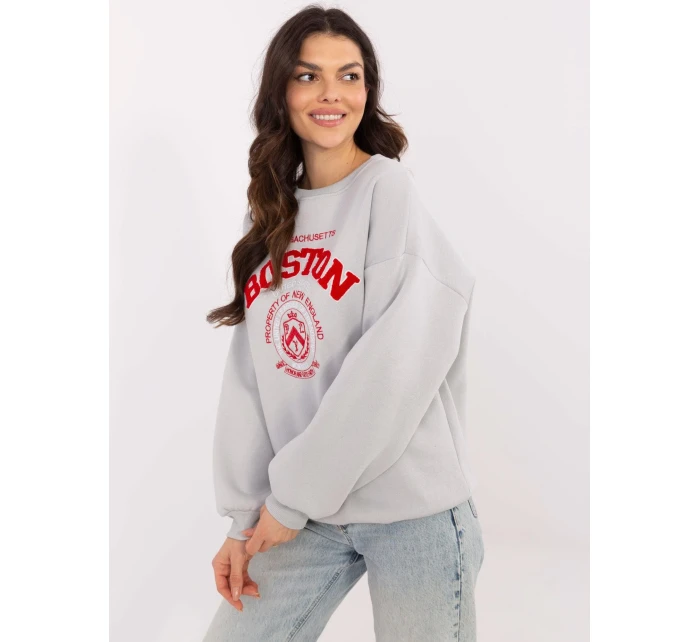 Mikina EM BL 617 model 20825864 světle šedá - FPrice