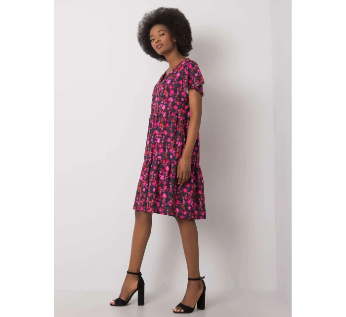 Šaty WN SK 842 1.25P černá a růžová