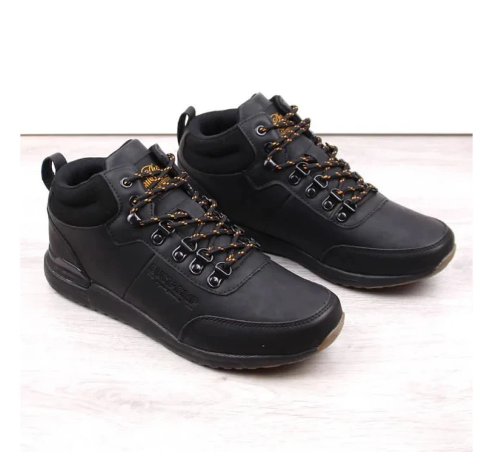 Pánské kotníkové boty Jogger MRM4A Černá - Bustagrip Pánské kotníkové boty Jogger MRM4A Černá - Bustagrip