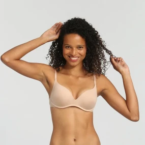 Dámská push-up podprsenka bez kostic DIM INVISIFREE PUSH UP BRA - DIM - tělová Dámská push-up podprsenka bez kostic DIM INVISIFREE PUSH UP BRA - DIM - tělová