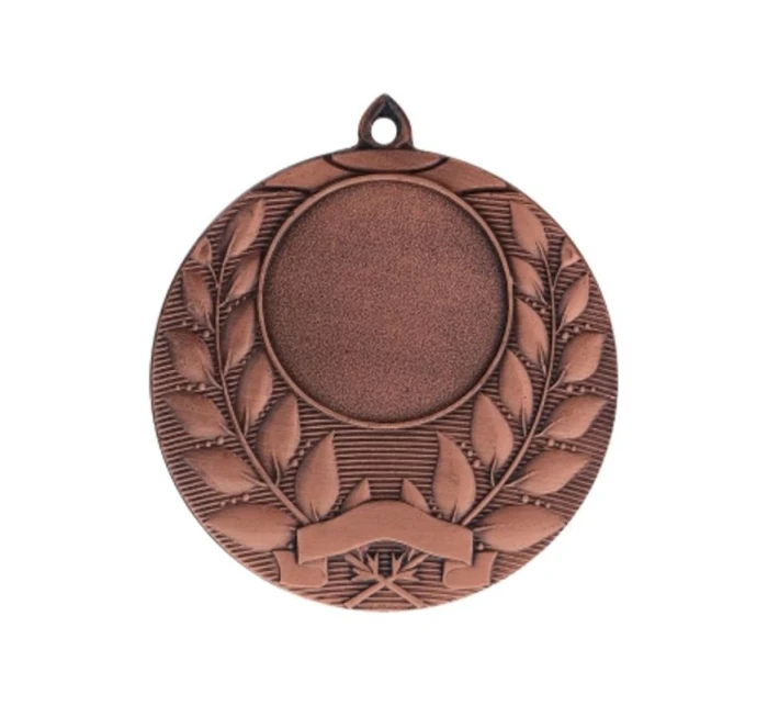 Obecná bronzová medaile s prostorem pro emblém 25 mm - ocelová medaile