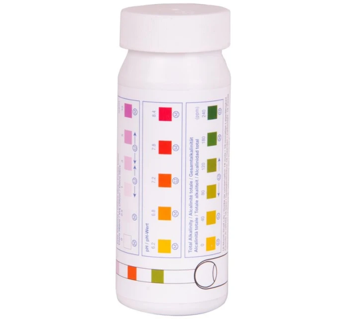 TESTOVACÍ PROUŽKY KVALITY VODY V BAZÉNU FLOW CLEAR 50KS