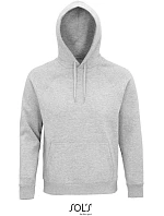 SOL'S Stellar Unisex raglánová mikina s kapucí z bio bavlny 25.3568 grey melange SOL'S Stellar Unisex raglánová mikina s kapucí z bio bavlny 25.3568 grey melange