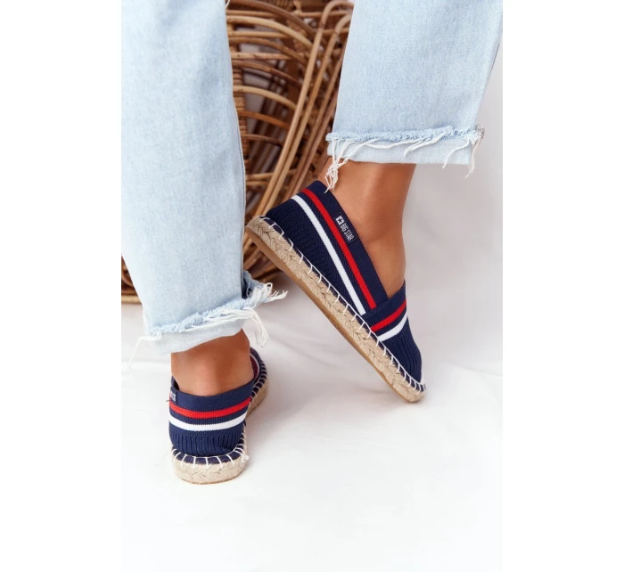 Espadrilky Na Pletené Podrážce Big Star model 21550872 Tmavě Modre - Big Star Shoes