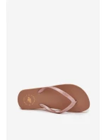 Dámské Japonské Pantofle Světle Hnědé 4FMM00FFLIF018-82S Dámské Japonské Pantofle Světle Hnědé 4FMM00FFLIF018-82S