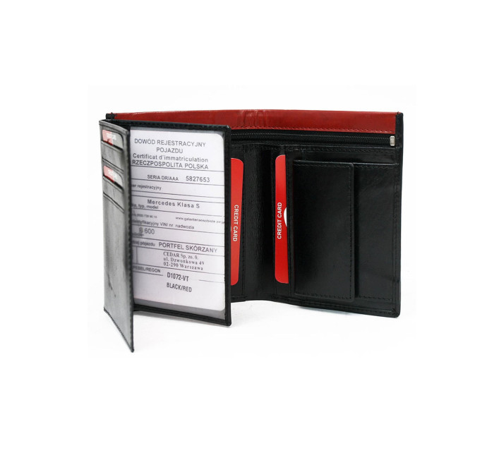 Peněženka CE PR  černá a červená model 17355475 - FPrice