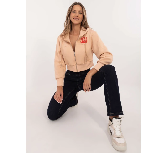 Mikina CLM BL 1331.02P camel Mikina CLM BL 1331.02P camel