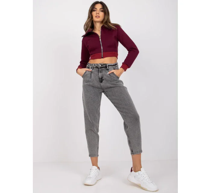 Džínové kalhoty MR SP 255.56P tmavě šedá