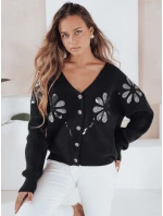 Dámský kardigan černý model 21990968 - Dstreet