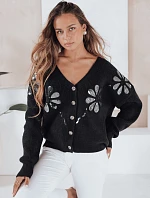 Dámský kardigan KERINDA černý FashionStreet MY2502