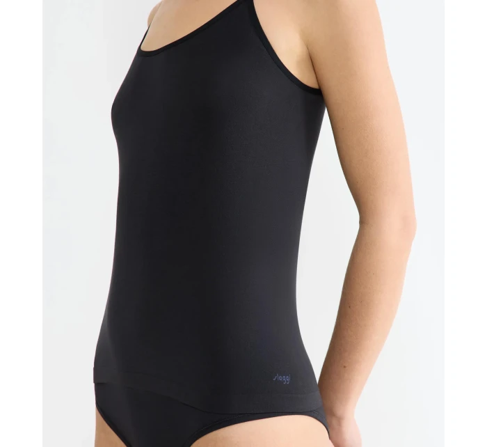 sloggi GO Sense Spaghetti Top - BLACK - SLOGGI BLACK - SLOGGI