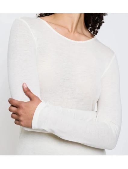 Beauty Layers LSL Top Wool - WHITE - TRIUMPH WHITE - TRIUMPH