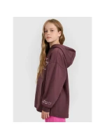 Dívčí mikina oversize s kapucí model 21815691 - 4F