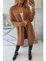 Svetr s netopýřími rukávy velbloudí