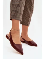 Baleríny Zlatou Bordové model 21919482 - Boto