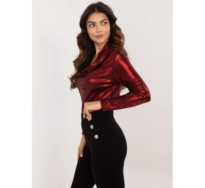 Halenka DHJ BZ 15268.30 tmavě červená