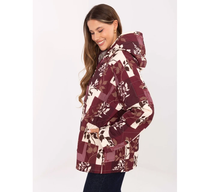 Kurtka IT KR model 21406659 bordowy - FPrice