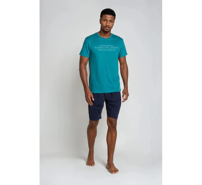 Pyžamo Zelená a tmavě modrá model 17584452 - Henderson Pyžamo Zelená a tmavě modrá model 17584452 - Henderson