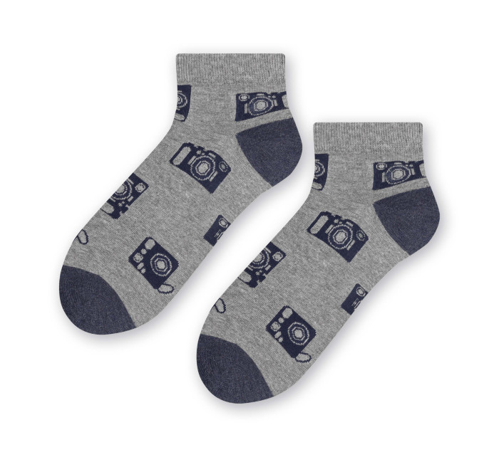 Ponožky 025-045 Melange Grey - Steven