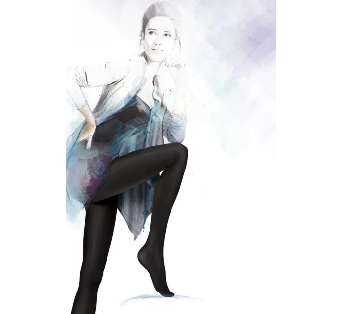 SATTI MATTI - Dámské punčochové kalhoty 3D 90 DEN - GATTA