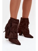 Boty na podpatku  model 221129 Step in style