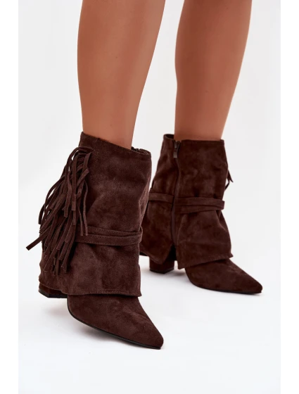 Boty na podpatku  model 221129 Step in style