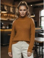 Dámský svetr žlutý Dstreet model 21967060 - FashionStreet