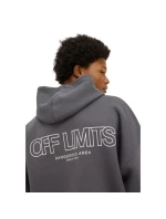 Yourturn unisex mikina s kapucí šedá PO1950124C Yourturn unisex mikina s kapucí šedá PO1950124C