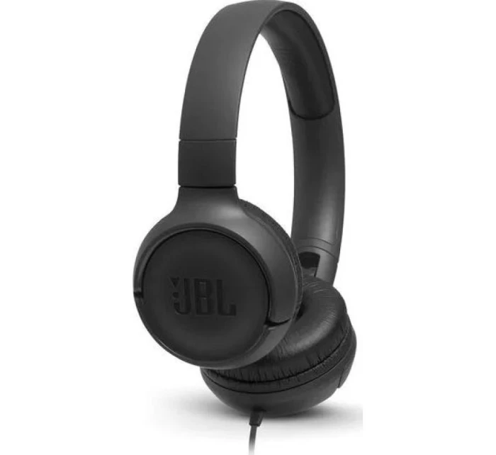 Sluchátka JBL Tune 500 (černá, do uší, se zabudovaným mikrofonem)