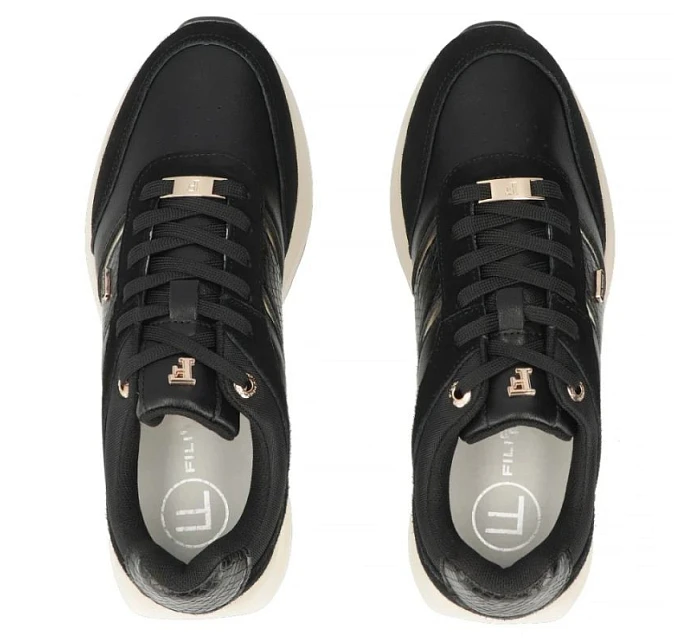 Dámské kožené polobotky černé Filippo DP7772 dámské