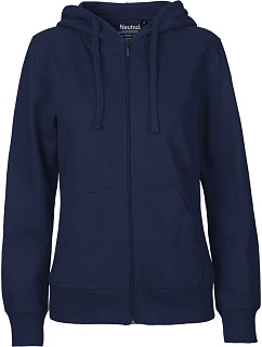 Neutral O 83301 Dámská mikina s kapucí z bio bavlny 77.8331 navy
