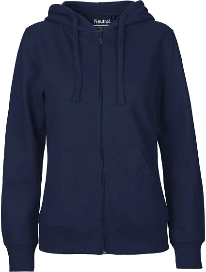 Neutral O 83301 Dámská mikina s kapucí z bio bavlny 77.8331 navy Neutral O 83301 Dámská mikina s kapucí z bio bavlny 77.8331 navy