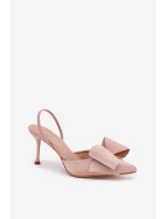 Lodičky S  A Mašlí Béžové model 21687230 - Boto