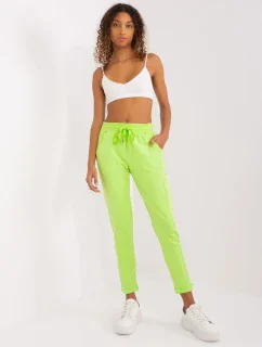 Spodnie dresowe RV DR model 19381304 limonkowy - FPrice