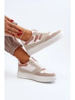 Dámské béžové nízké tenisky Regines Dámské béžové nízké tenisky Regines