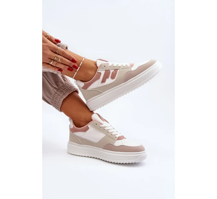 Dámské béžové nízké tenisky Regines Dámské béžové nízké tenisky Regines