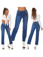 Sexy použitý vzhled Highwaist Jeans