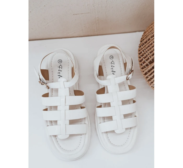 SERALINA dámské sandály bílé FashionStreet ZY0963 SERALINA dámské sandály bílé FashionStreet ZY0963