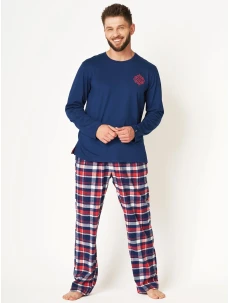 Pyžamo Key MNS 613 B24 Flanel M-2XL pánské