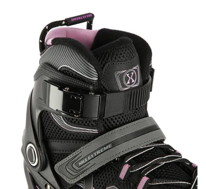 NILS EXTREME SKATES NA9157 BLACK/PURPLE VELIKOST 44 NILS EXTREME SKATES NA9157 BLACK/PURPLE VELIKOST 44