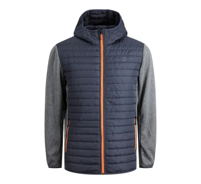 Prošívaná bunda Jack&Jones JJEMULTI QUILTED JACKET 12182242 GREY MELANGE/SET-IN SLE