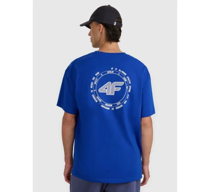 Pánské tričko oversize s potiskem 4F 4FWAW25TTSHM2403-36S