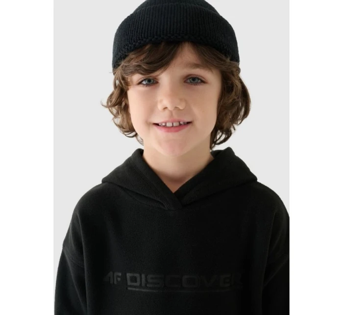 Chlapecký fleece s kapucí 4F Junior 4FJWAW24TFLEM213-20S