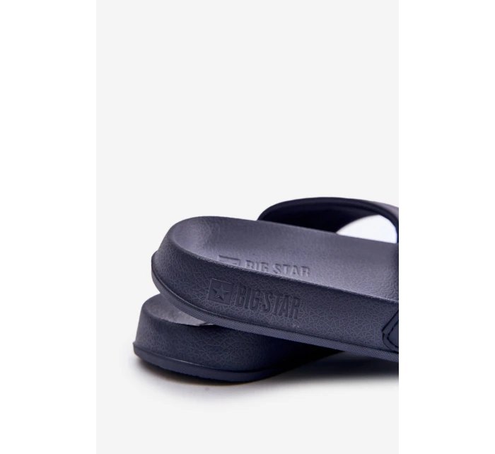 Lehké Pánské Pantofle S Big Star Tmavě Modré model 21677529 - Big Star Shoes