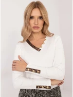 Bluzka RV BZ A model 20608973 ecru - FPrice Bluzka RV BZ A model 20608973 ecru - FPrice