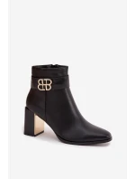 Boty na podpatku  model 220694 Step in style